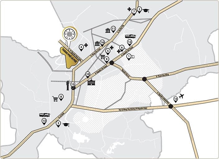 Bản đồ vị trí dự án