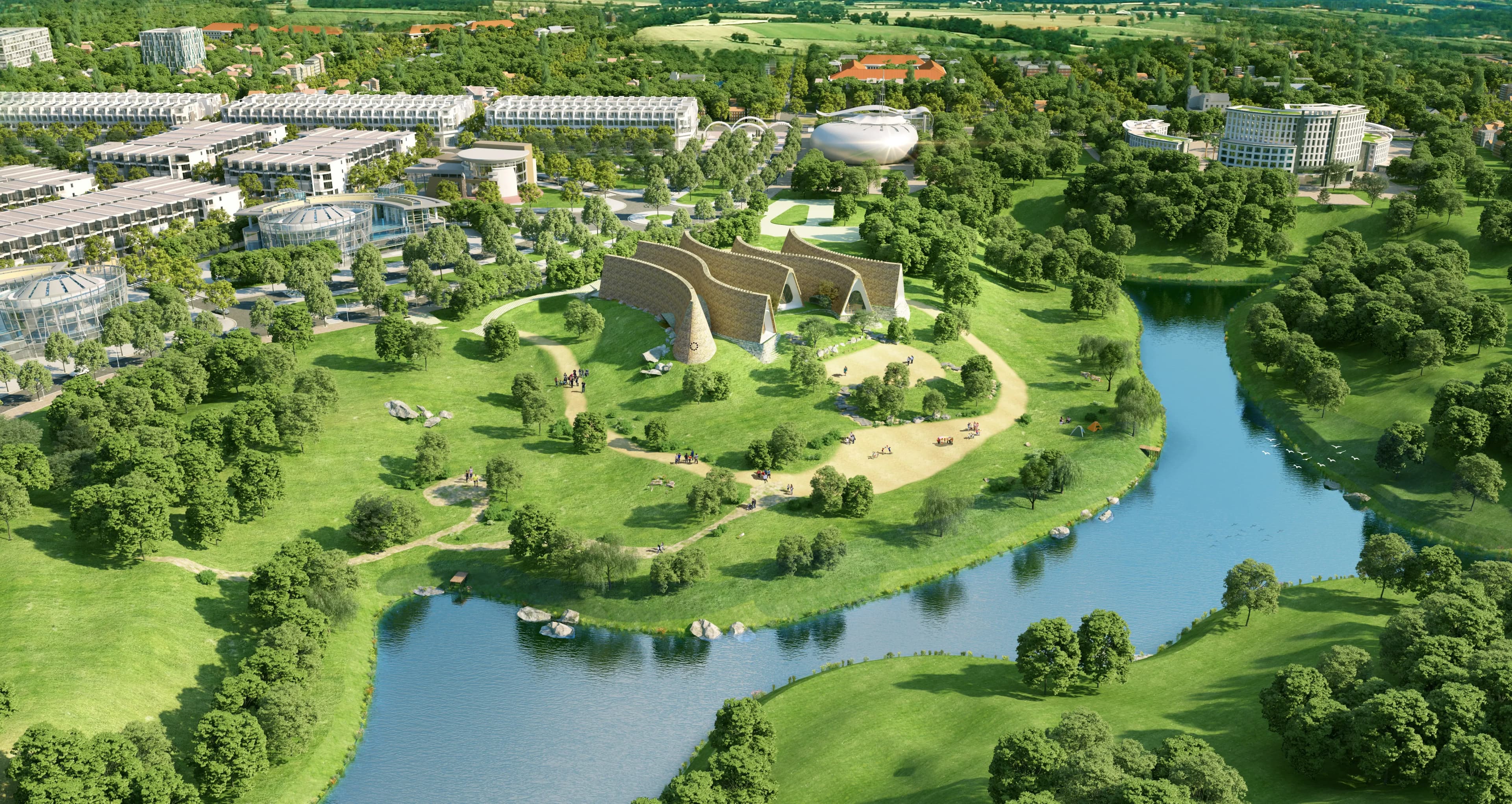 Sự kết hợp hoàn hảo của thiên nhiên và kiến trúc chữa lành